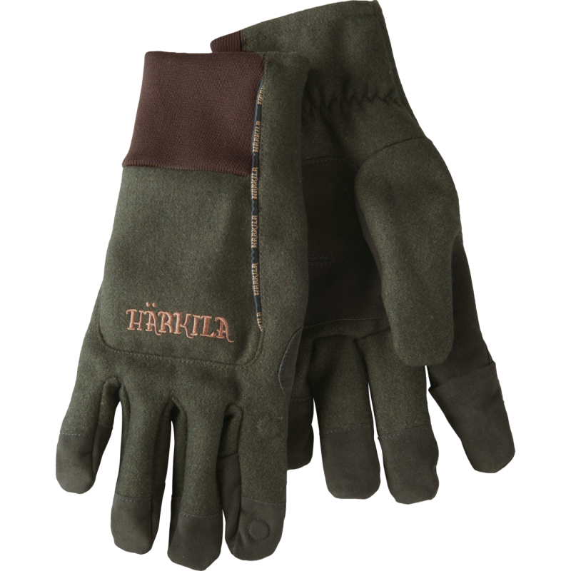 Härkila | Mountain Hunter jacket | Abbigliamento e Attrezzatura da Caccia Professionale | Windproof & Waterproof GORE-TEX Membrane | Qualità Scandinava Durevole | Hunting green/Shadow brown, 46